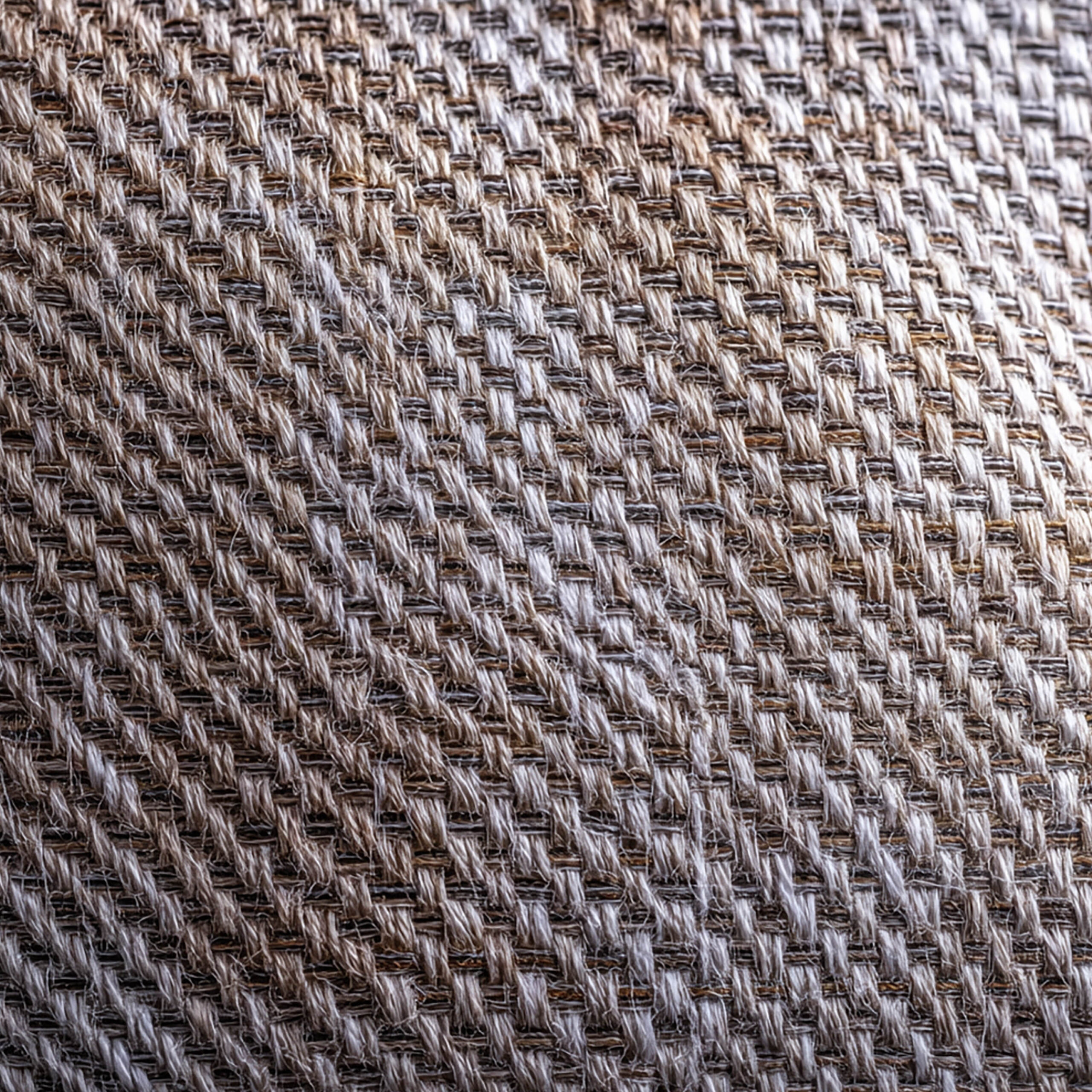 ナチュラルなリネン織りの布テクスチャ背景素材、素朴で落ち着いたファブリック質感